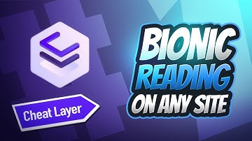 Bionic Reading style text using CheatLayer