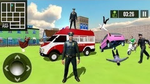 Ambulance Robot Car Transform 💥 Doctor Hero Flying Robot Rescue 💥 IOS Android GamePlay #S2Gaming