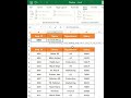 Xlookup in ms excel #excel #exceltutorial #excelforbeginners  #shorts
