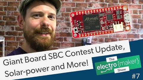 Raspberry Pi Solar-powered Website, Giant Board SBC Projects, and More
