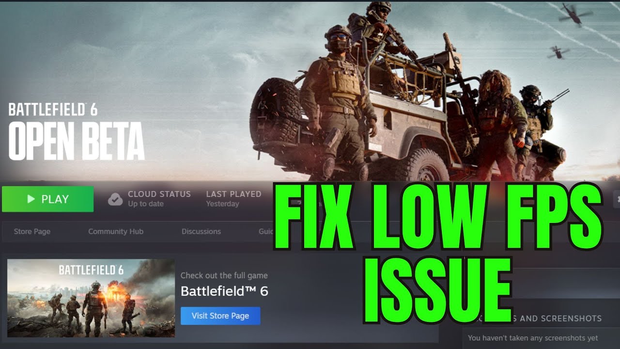 How To Fix Low FPS or Lag Issue in Battlefield 6 | #battlefield6 - YouTube