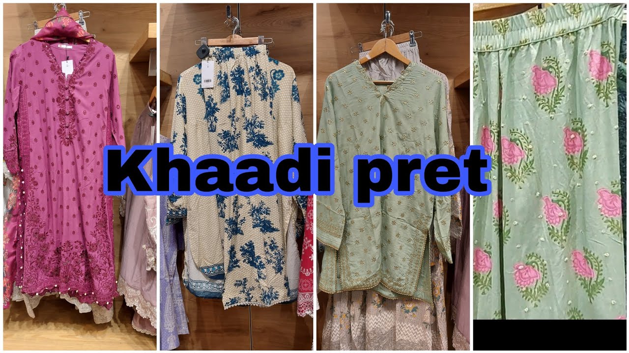 Khaadi pret dresses/Khaadi Ready to Wear dresses/Latest Khaadi collection/Khaadi stitched dresses 👗