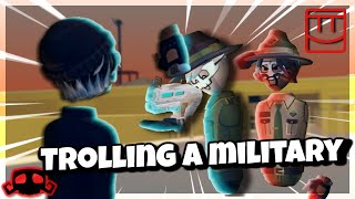 ME AND RAINUX TROLLED A MILITARY!? | Trolling in rec room ft @RAINUX_