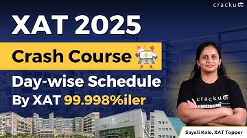 XAT Crash Course By XAT Topper | Sayali Ma