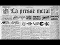 Metal crypt  la presse metal