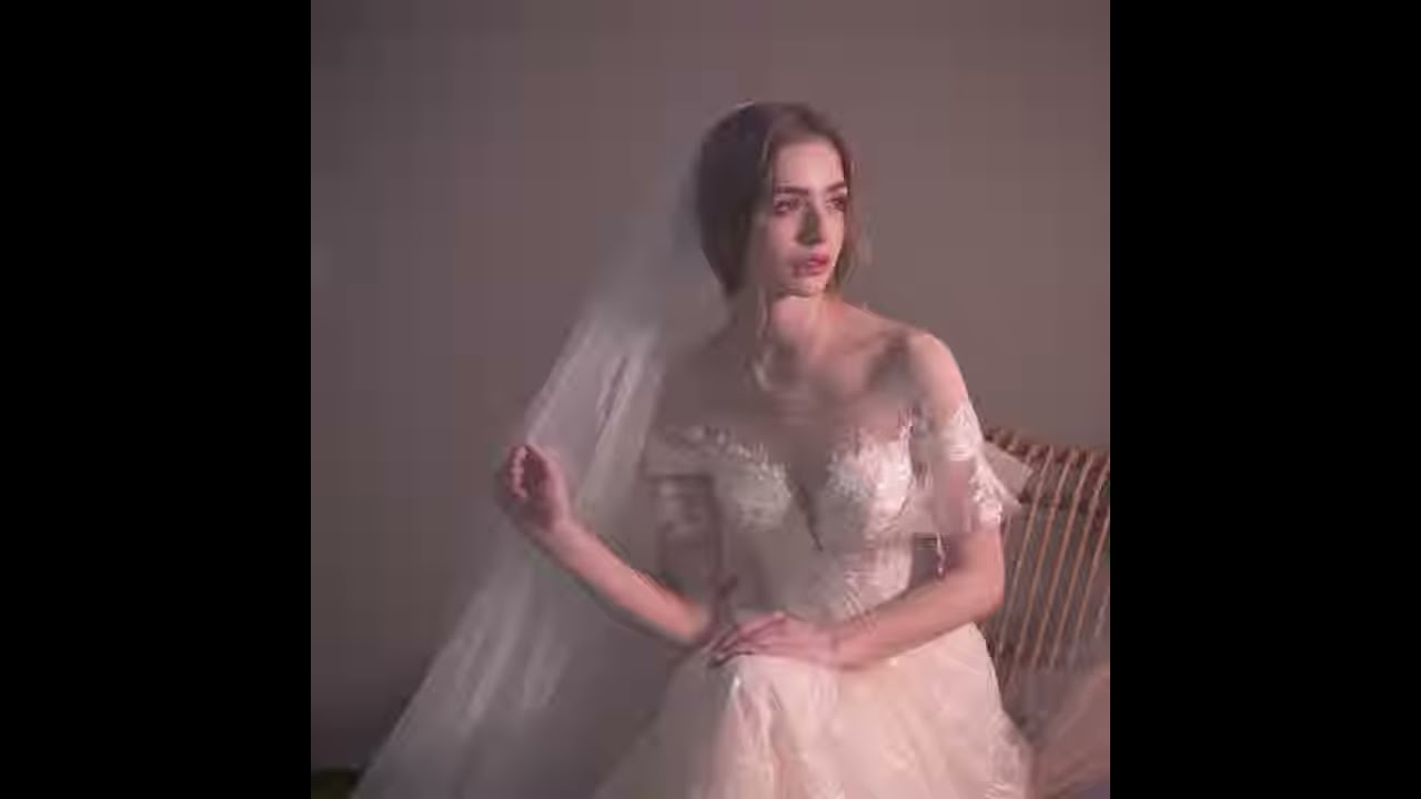 Elegant Champagne See Through Wedding Dresses 2019