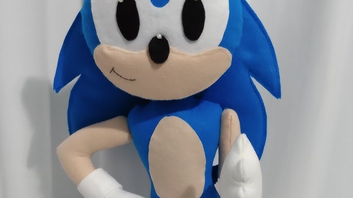 Sonic e amigos em feltro