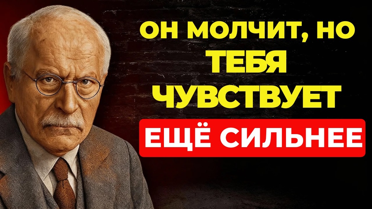 ОН ЧУВСТВУЕТ ТЕБЯ, ДАЖЕ КОГДА МОЛЧИТ || Карл Юнг