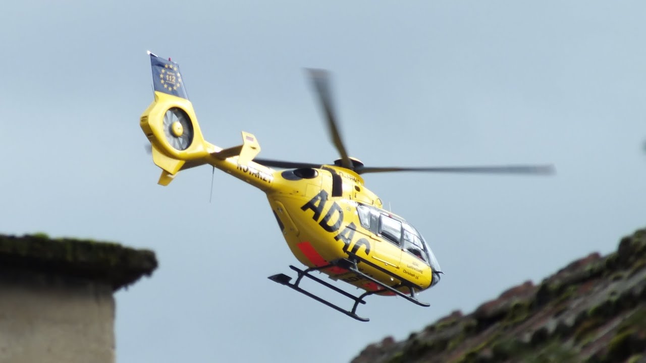 Start vom Christoph 16 am Einsatzort [Ludweiler]