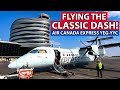 FLYING THE CLASSIC DASH! Air Canada Express Dash 8-300 Edmonton to Calgary