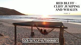 Red Bluff Western Australia   Part 3   Cliff Jumps and Hump Back Whales