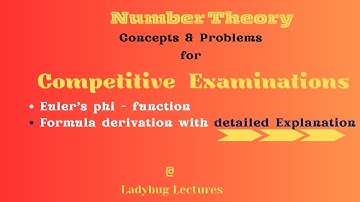 Number theory 3 | #Euler