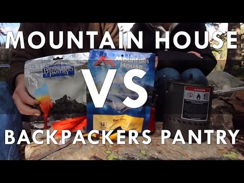 Mountain House Vs Backpackers Pantry Youtube