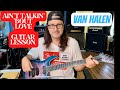 Aint talkin bout love van halen guitar lesson  more tricky than you may think
