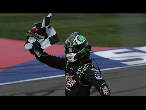 Kyle Busch victorious in wild finish