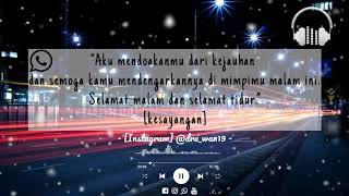 Vidio Quotes 30 detik || Ucapan Selamat Malam