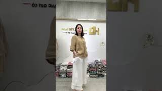 Sét linen tơ pháp thiêu ###fashion #khautrangxinh #thoitrang #review #review