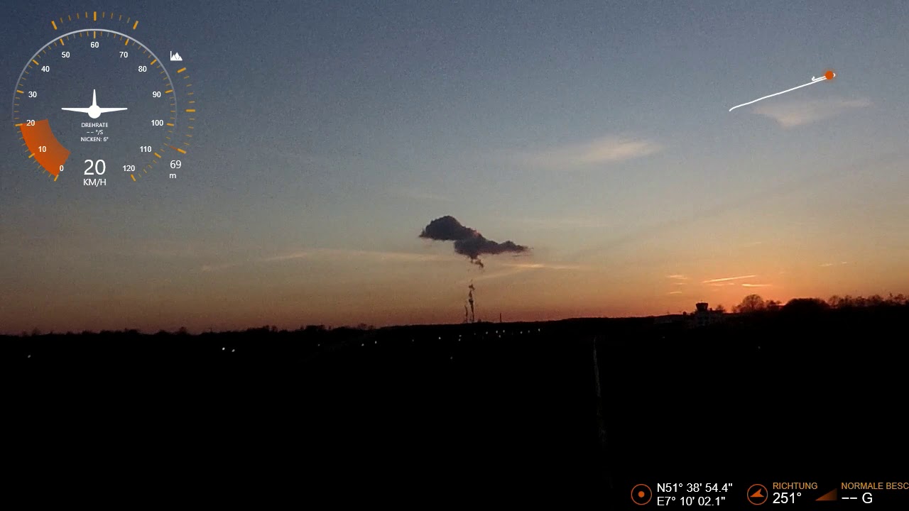 Endanflug EDLM Piste07