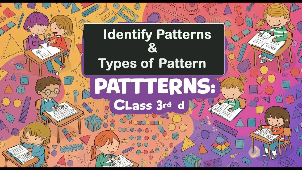 Class 3rd Math Pattern/what is pattern/Types of Pattern/ - YouTube