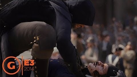 Assassins Creed Unity - E3 2014 Gameplay Demo at Ubisoft Press Conference