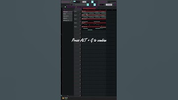 how to combine multiple patterns in fl studio 21 #producer #flstudio #shorts
