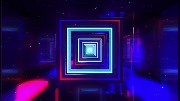 Triangle Neon Tunnel Lights Motion Graphics Animated Background led background effects 4k vj loops