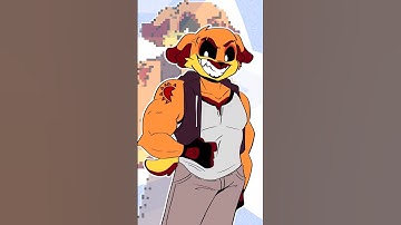 Smiling Critters X Frowning Critters DogDay X Groddy GrudgeBear