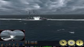 Silent Hunter Iii - Living Silent Hunter Mod - Attack On 2 Brit Cruisers 4K 60Fps
