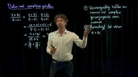 Delen met complexe getallen