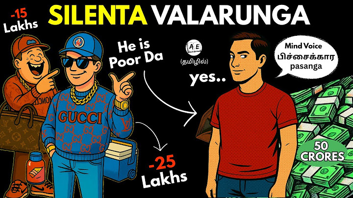 5 Lessons to GET RICH without Getting Noticed | How to Build Stealth Wealth Tamil |almost everything