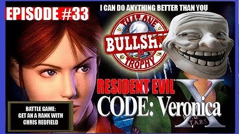Getting an A Rank in BATTLE GAME with Chris in Resident Evil Code Veronica X is BULLSHIT - TOBPT#33