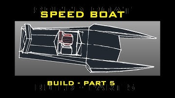 Alpha-Centauri speed boat build -  part 5