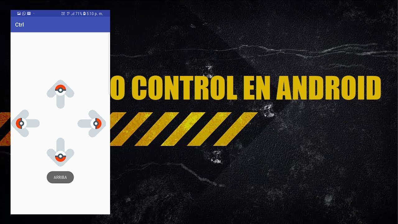 Tablero de control Up, Down, Left, Right en Android - YouTube
