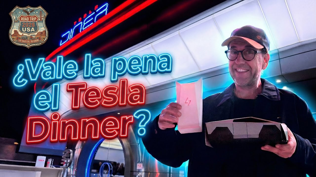 🛞 Road Trip USA 2026 | Ep.4 – Probamos el Tesla Dinner: precios, comida y experiencia 🇺🇸