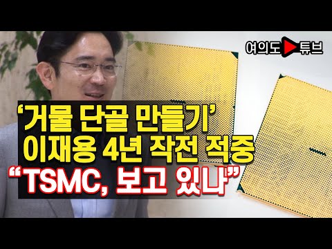 [여의도튜브] ‘거물 단골 만들기’ 이재용 4년 작전 적중 “TSMC, 보고 있나” /머니투데이방송