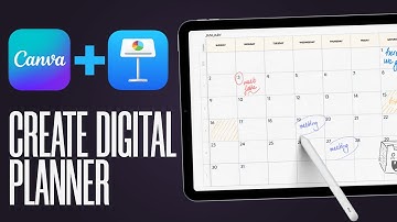 Create A Digital Planner Using FREE Canva And Keynote (Digital Planner)| For Beginners (2025)