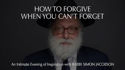 How to Forgive When You Can
