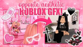 making a GFX of my OPPOSITE aesthetic CHALLENGE! || mxddsie ♡