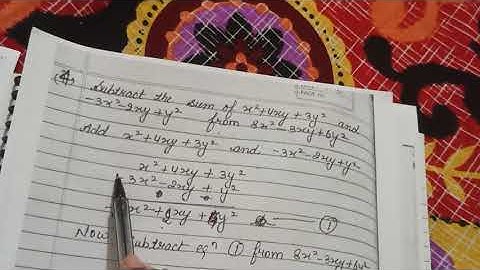 Class 7th Exercise:6.3 Solution