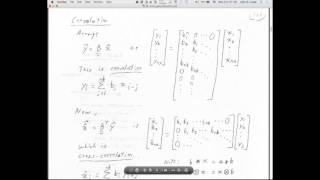 22a  Conjugate Operators   Matrix Multiplication   Convolution   Zero Padding