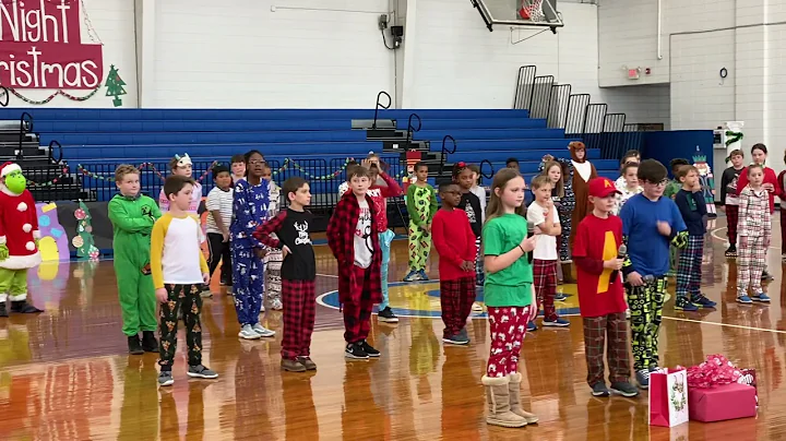GES 4th Grade Christmas Program 2021, Gosnell, Arkansas