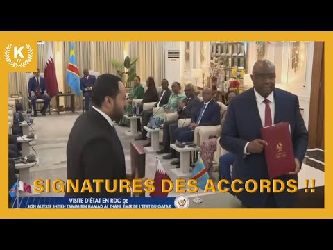 URGENT ENFIN L EMIR DE QATAR DEJA A KINSHASA 11 21 2025