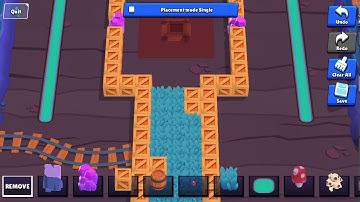 I Made A Awesome Gem Grab Map!|Map Maker|Brawl Stars