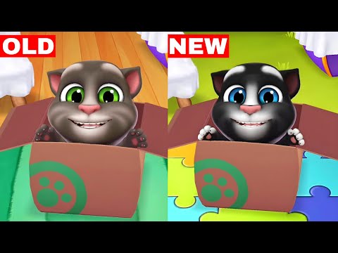 My Talking Tom 2 VS New My Talking Tom 2 LITE Gameplay (4K UHD)