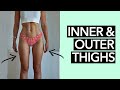 Inner & Outer Thigh Workout No Equipment