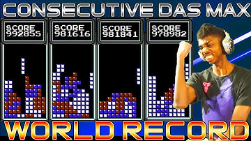 Consecutive DAS Max WORLD RECORD! Back-4-Back Maxouts!