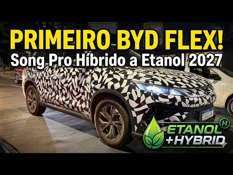 BYD Song Pro 2027 FLAGRA NO BRASIL! Agora híbrido FLEX