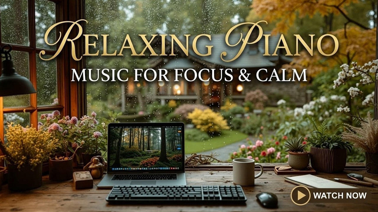 Relaxing piano music - Beautiful piano melodies for study and deep ...