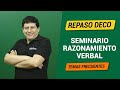 [Habilidad Verbal] Seminario DECO Final