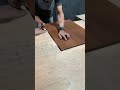 Belajar tusir menggunakan cat duco ✅ #tusirhpl #woodworking #tutorial #tukang #diy